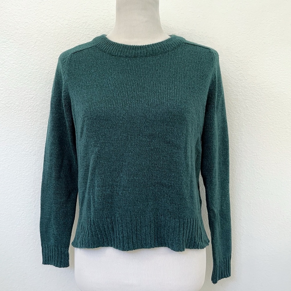 Emerald Crewneck Knit Sweater | Women’s S | H&M
